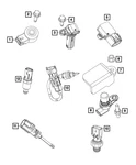 Genuine Mopar Sensor Shield 68194618AA. Fixed Price $24.62.