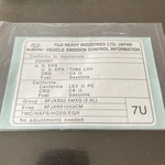 Genuine Subaru Label Emission 14808AG650. Fixed Price $29.99.