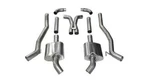 Corsa 14976 Xtreme Cat-back + X-pipe Exhaust For 2010-2013 Chevy Camaro Ss 6.2L. Fixed Price $1879.99.
