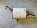 Left Exhaust Muffler W/ Chrome Tip Fits 00 01 02 03 04 Ford Mustang Gt Cobra. Fixed Price $260.00.