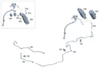 Genuine Mercedes-benz Purge Line 167-470-05-04. Fixed Price $83.82.
