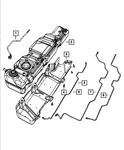 Genuine Mopar Fuel Vapor Tube 52126029AB. Fixed Price $25.01.
