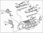 Genuine Mercedes Hose 1132380982. Fixed Price $41.90.