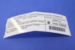 Genuine Mopar Vehicle Emission Control Information Label 47480136AA. Fixed Price $14.10.