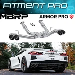 Mbrp S70423CF 3" Active Catback Quad W/cf Tips For 2020-26 Chevrolet Corvette C8. Fixed Price $1469.99.