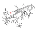 Genuine Bracket Lhd Audi Allroad Qu. Quattro Avant S6 A6L 4G0857745. Fixed Price $62.70.