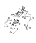 Genuine Mopar Crankcase Breather Cover 68443549AA. Fixed Price $332.76.