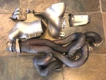 2008-2013 Bmw M3 Left Exhaust Manifold With Heat Shields 11627840478 Oem. Fixed Price $175.00.