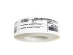 Genuine Mopar Vehicle Emission Control Information Label 68495604AA. Fixed Price $5.23.
