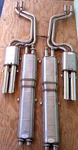 Ferrari 365 GTB/4 Daytona Exhaust System Resonators Mufflers Pipes Quick Silver. Fixed Price $4999.99.