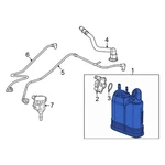 For Dodge Durango 2011-2021 68322223AE Vapor Canister. Fixed Price $281.44.