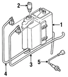 Genuine Bmw Shut-off Solenoid 16-13-1-184-235. Fixed Price $113.40.