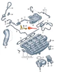 New Audi A8 D5 Akf Valve Bracket 06L133519P. Fixed Price $31.37.