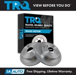 Trq Rear Vented Disc Brake Rotor Left & Right Pair Set For Nissan Infiniti. Fixed Price $99.95.