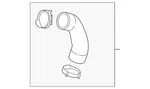 Genuine Volkswagen Connector Pipe 04L-131-521-AF. Fixed Price $85.86.