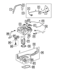 Genuine Mopar Def Tank Bracket 57008719AA. Fixed Price $336.40.