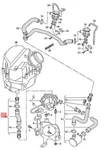 Audi A8 S8 Quattro 4H2 4H8 4HC 4HL Connecting Hose 4H0133889K. Fixed Price $68.41.