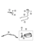 Genuine Mopar Vapor Canister 5147059AB. Fixed Price $134.14.