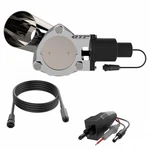 Quick Time Performance QTEC35CP, Qtec, Electric Cutout, 3.5 In. Stainless, Each. Fixed Price $279.72.