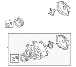 Genuine Volkswagen Alternator 06K-903-024-E. Fixed Price $1117.31.