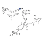 For Land Rover LR4 14-16 Rear Right Catalytic Converter Gasket. Fixed Price $29.91.