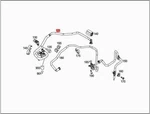 Genuine Mercedes Purge Line 1330106900. Fixed Price $264.00.