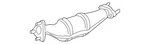 Genuine Nissan Catalytic Converter B08B3-EV11B. Fixed Price $1887.01.