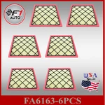 FA6163 (6PCS) Premium Engine Air Filters For 2011-2015 Cruze & 2016 Limited 1.8L. Fixed Price $59.84.