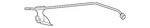 Genuine Mercedes-benz Pressure Line 9074903402. Fixed Price $36.00.