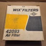 Vintage Wix 42093 Round Engine Air Filter, For 70'S/80'S Gm, Nos. Fixed Price $28.00.