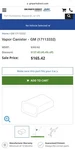 Vapor Canister - Gm (17113332). Fixed Price $155.00.