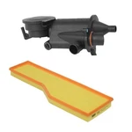 Porsche 911 Engine Oil Separator + Air Filter Kit 99610702652 99611013152. Fixed Price $198.00.
