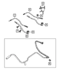Genuine Mopar Fuel Vapor Tube 68143716AB. Fixed Price $18.22.