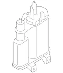 Genuine Volkswagen Vapor Canister 3C0-201-797-E. Fixed Price $465.04.