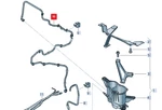 New Audi Q8 4MN Rear Right Breather Line 4M0201995P 4M0-201-995-P. Fixed Price $119.80.