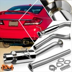 For 12-15 Honda Civic Si 4-DR Fb K24 4" Rolled Tip Muffler Catback Exhaust Pipe. Fixed Price $175.89.