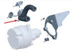 Mercedes-benz C217 Air Pump To Combination Valve Hose A2792300082. Fixed Price $112.49.