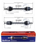 Pair Set Front Left & Right Cv Drive Axle Shafts For Honda Accord Acura Fwd V6. Fixed Price $259.18.