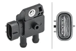 Hella Sensor, Exhaust Pressure 3-PIN Connector Bolted 6PP009409-291. Fixed Price $78.34.