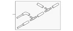 Genuine Audi Vacuum Hose 420-131-385-AH. Fixed Price $70.09.