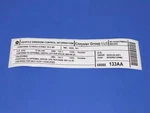 Genuine Mopar Vehicle Emission Control Information Label 68085133AA. Fixed Price $14.48.