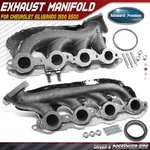 2X Left & Right Exhaust Manifold W/ Gasket Kit For Chevrolet Silverado 1500 2500. Fixed Price $162.59.