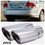 2PCS For Volvo C30 C70 Coupe Exhaust Pipe Rear Tail Muffler Chrome Steel Tip. Fixed Price $56.99.