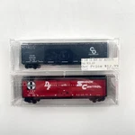 Micro-trains Scale 78070 31340 C&o Atsf 50' Standard Auto Boxcar Set Of 2. Fixed Price $21.83.