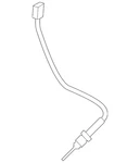Genuine Bmw Exhaust Temp Sensor 13-62-8-582-662. Fixed Price $90.02.