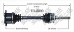 Cv Drive Axle Shaft For Toyota T-100 Pickup 4X4 1993 1995 1996 1997 1998 Front. Fixed Price $139.00.