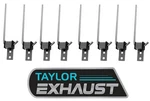 Southern Swinger Custom Exhaust Hanger - 45 Bend 3/8" 10 Inch. Fixed Price $39.00.