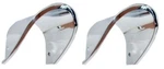 1968-1969 Corvette Chrome Exhaust Bezels Zinc Die Cast. Fixed Price $80.95.