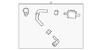 Genuine Nissan Evaporative Emissions System Lines 14912-6RR1E. Fixed Price $71.86.