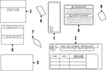 Genuine Subaru Emission Label 14808AJ830. Fixed Price $12.25.